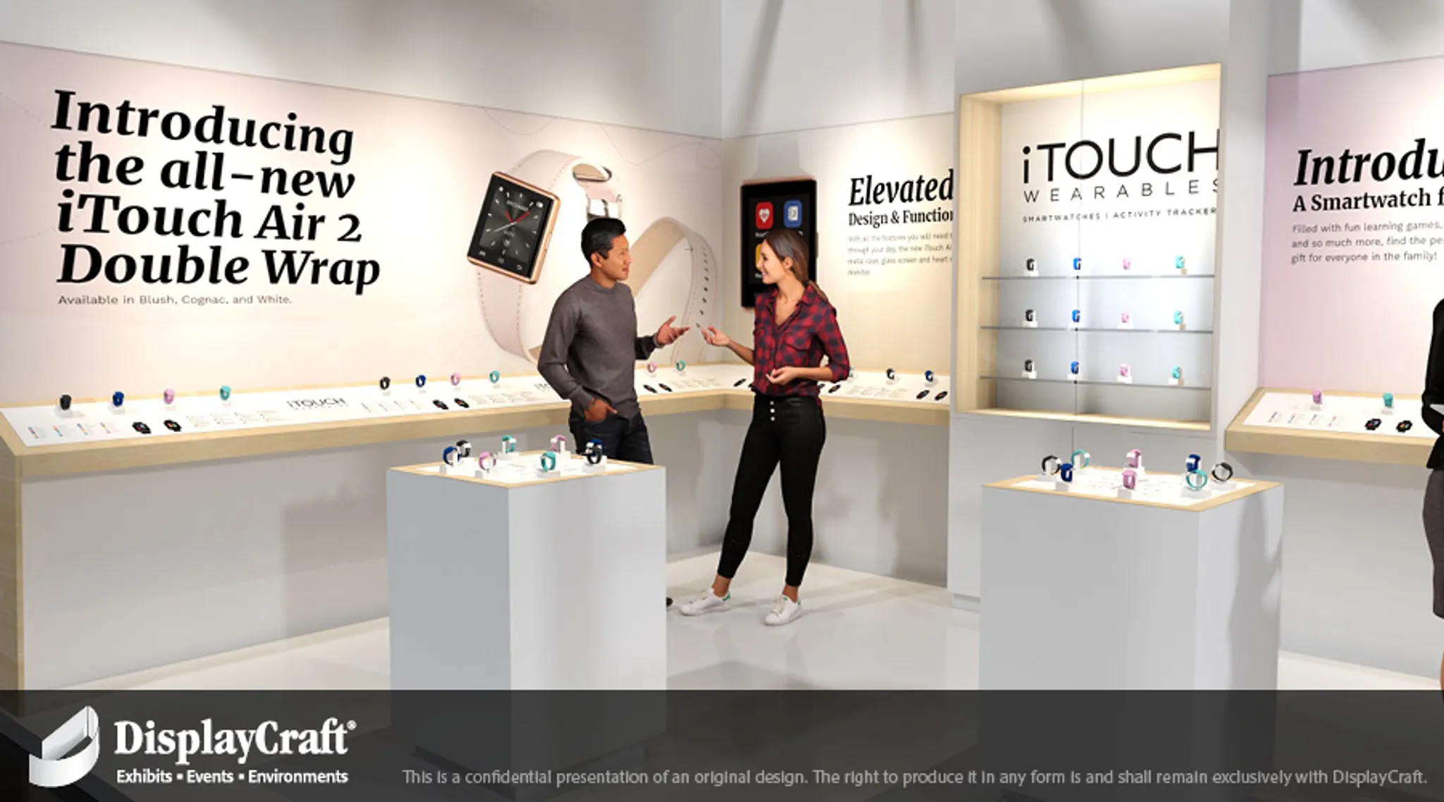 20x20 Perimeter booth design by DisplayCraft